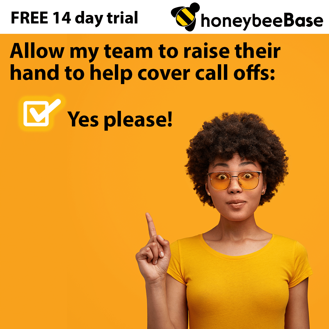 Unlocking the honeybeeBase Potential: Raise Your Hand to Cover Call Offs